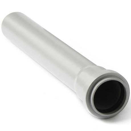 Труба канализационная 32x2000 мм PP, однораструбная, серая - 113200 PRO AQUA