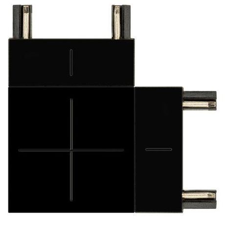 Коннектор угловой TRM-S5-CC BK для тонкого магнитного шинопровода черн. Эра Б0059030