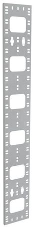Органайзер кабельный вертикальный 150х12мм 24U сер. ITK CO35-15024-R IEK