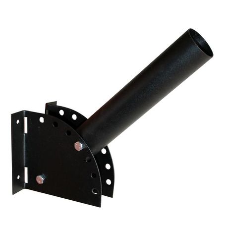 Кронштейн КР-3 LED (до 60 кг, крепление на столб стальной лентой) черн - 1030400028 Элетех