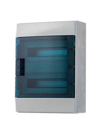 Бокс настенный 24М прозрачная дверь Mistral65 (с клемм) | 1SLM006502A1204 ABB