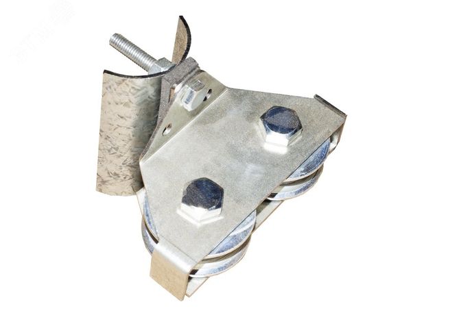 Тележка под трос ТТК-2-12 (2 ролика с подшипником, до 12 мм) - 00-00002029 Кранэлектро