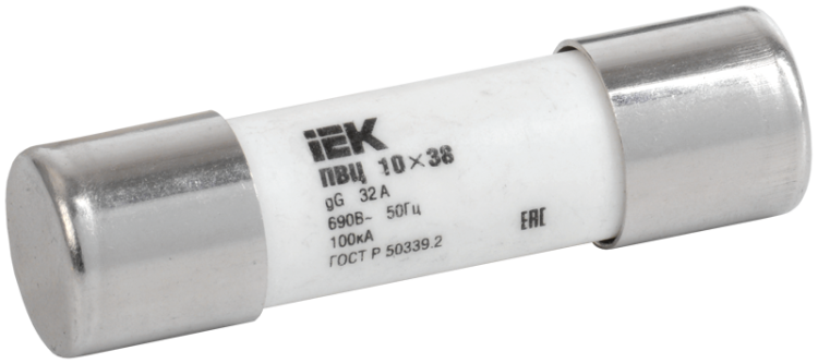 Вставка плавкая цилиндрическая ПВЦ 10*38 16А | CFL10-016 IEK