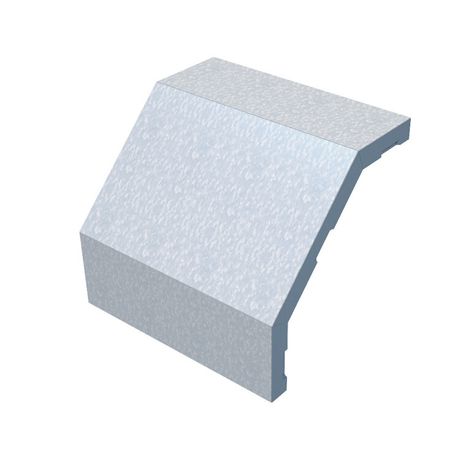 Крышка для угла вертикального внешн. 90град. осн.150 (80/100) сталь 0.8мм KVL90-150(80/100) КМ LO1468 КМ-Профиль