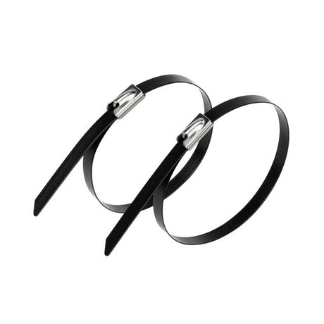 Хомут кабельный 4.6х200 сталь с полимерным покрытием (уп.50шт) Rexant 07-0208-5 MEET