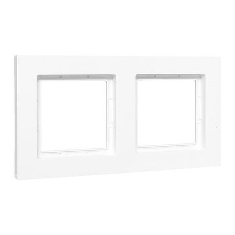 Рамка 2-м Эпика IP44 пластик бел. EKF UP1-FPW-02-44