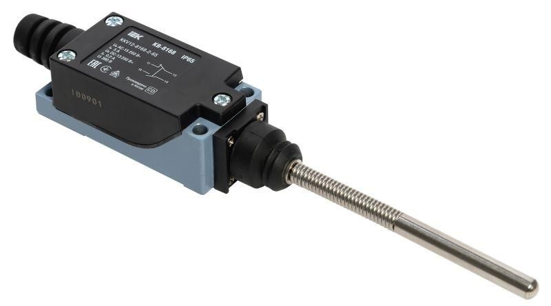 Выключатель концевой КВ-8168 двойной пружинный стержень IP65 - KKV12-8168-2-65 IEK