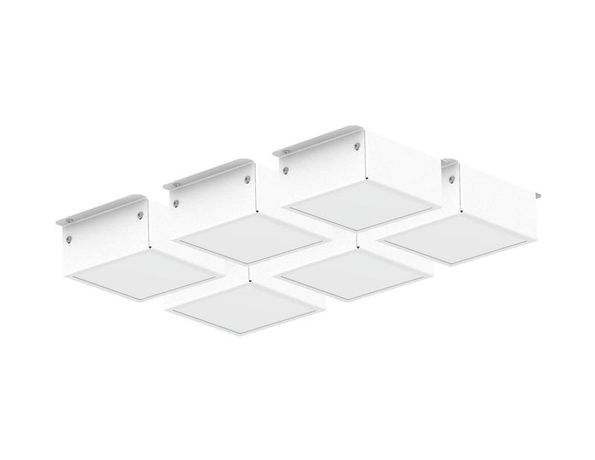 Светильник светодиодный встраиваемый в Грильято 100х100 мм TLGD06 OL ECP 105х105х41мм 48Вт 4000K 3720Лм IP20 опал | 21774 TechnoLux