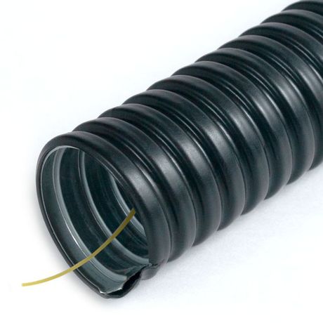 Металлорукав в ПВХ изоляции Р3-ЦП-НГ-LS-12 с/з (100м/уп) | PR04.01097 Промрукав Строитель