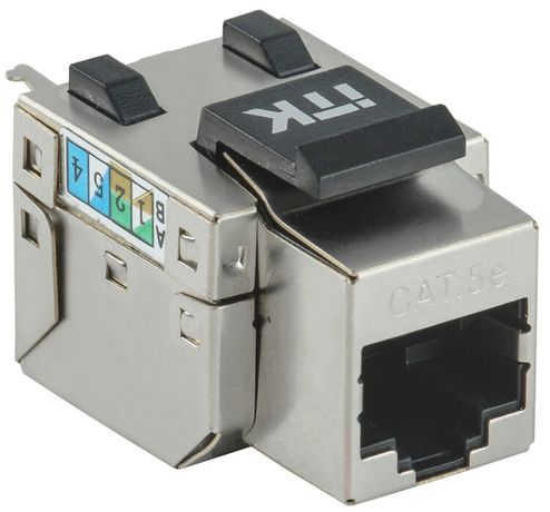 Модуль Keystone Jack кат. 5E FTP 110 IDC 90 град. розет. | CS1-1C5EF-11 ITK IEK