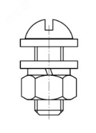 Комплект крепления для лотков ККЛМЗ исполнения УТ1,5 - П0000007677 Завод ЭМИ Курган 0537 П0000000665