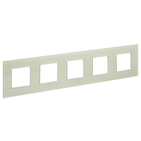 Рамка 5-м SKANDY SK-F25B стекло беж. IEK SK-M52-G-K10