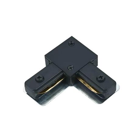 Коннектор L-образный LRB-BL для шинопровода RB черн. IN HOME 4690612060620