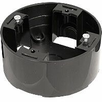 Подъемная коробка 1-пост. круглая (черный) LK Vintage-Classic | 889008-1 Ecoplast Экопласт