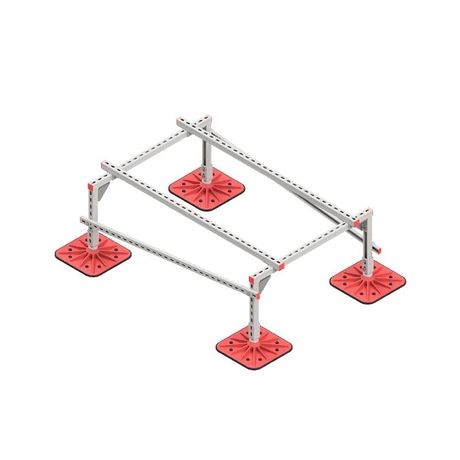 Конструкция опорная для установки оборудования TECHNORAPTOR FOOT 1000х1500 HD КМ TR0209 КМ-Профиль