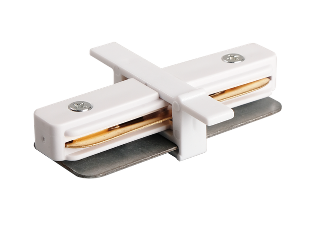 Коннектор белый I-обр. для встраиваемого шинопровода - 5031838 Jazzway