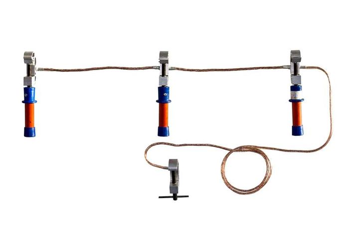 Заземление переносное ПЗРУ-1 Д для распред. устр. до 1кВ 70кв.мм Диэлектрик Д235033