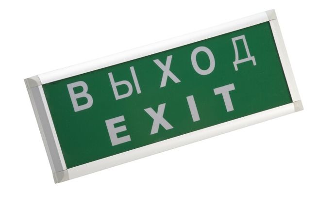 Светильник светодиодный аварийный с БАП TLEM 01-1-C14 380x150x20мм 3Вт LED Лм IP20 | 16067 TechnoLux