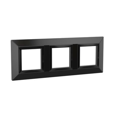 Рамка из металла, "Avanti", черная, 6 модулей | 4402856 DKC ДКС