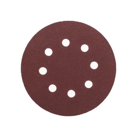 Диск абразивный на ворсовой основе, липучке, перфорированный, P180, 125мм, 10 шт. | KR-91-1169 Kranz