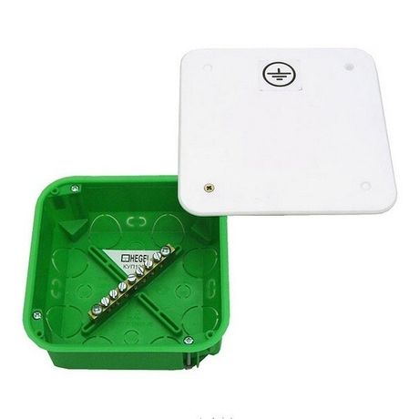 Коробка распределительная СП 106х106х50мм IP55 для уравн. потенциалов HEGEL КУП1201-И