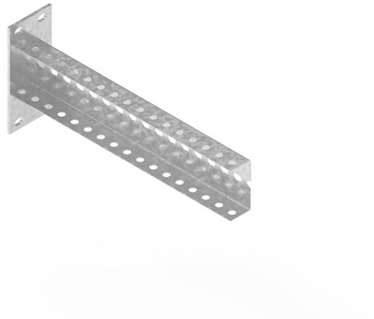 Консоль с опорой 85х40 основ. 300 s: 3 П-образная горячий цинк - Н3115420331 СОЭМИ