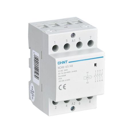 Контактор модульный NCH8-63/22 63A 2НЗ+2НО AC220/230В, 50Гц (R) | 256219 CHINT