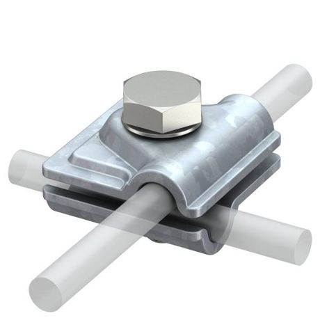 Соединитель Vario для проволоки D 8-10 мм, сталь горячеоцинкованная(249 ST) | 5311500_V1 OBO Bettermann 249 ST