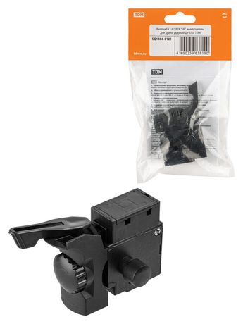 Кнопка FA2-6/1BEK "HF", выключатель для дрели ударной ДУ-550, | SQ1086-0121 TDM