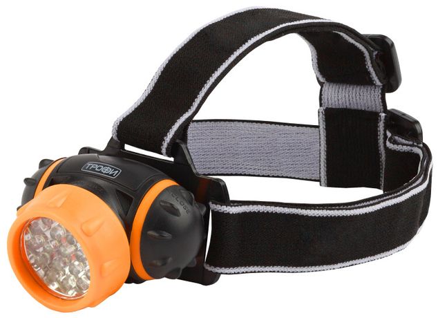 Фонарик кемпинговый на батарейках 3хААА, ударопрочный, с ремешком GB-302 Трофи - Б0036617 ЭРА