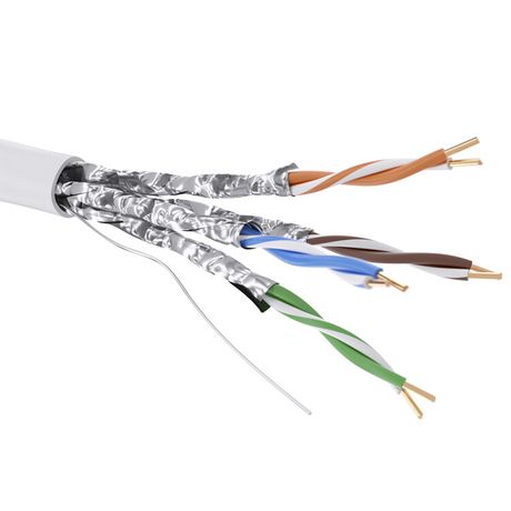 Кабель CAT 6, U/FTP, нг(А)-HF, бухта 305м, белый | RN6UFA01WH DKC ДКС DKC (ДКС) арт. RN6UFA01WH