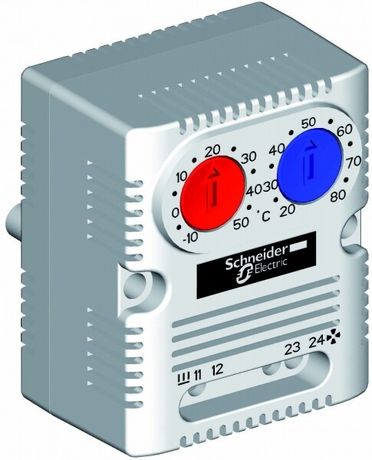 Термостат с двумя регулируемыми уставками - NSYCCOTHD Schneider Electric