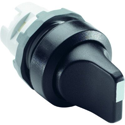 Переключатель M3SS1-10B (короткая ручка) черный 3-х позиционный без подсветки (только корпус) с фиксацией | 1SFA611210R1006 ABB