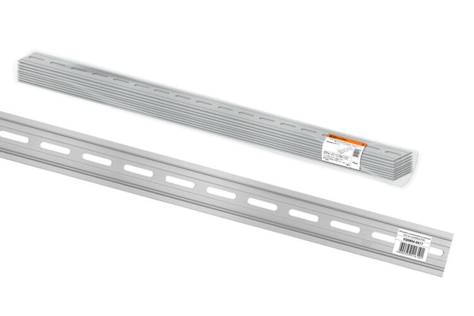 DIN-рейка алюминиевая усиленная перфорированная 35х7,5х1,5х2000мм | SQ0804-0017 TDM