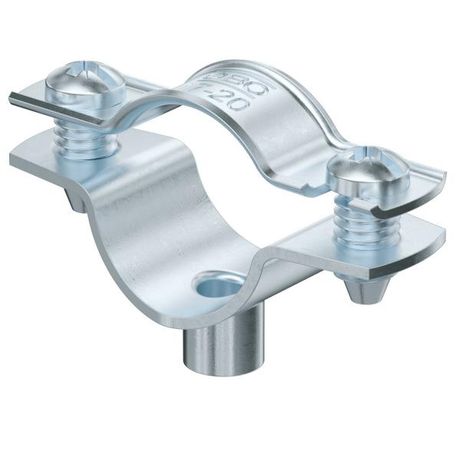 Крепежная скоба дистанционная 17-20 мм (с резьбовым соединением M6) с гальваническим покрытием | 1362420 OBO Bettermann ASG 732 20 G