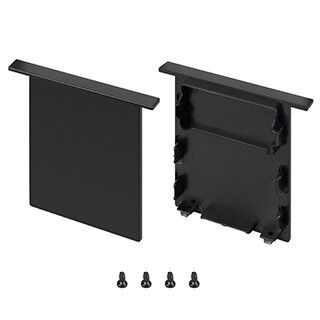 Заглушка SL-LINIA52-3L-F-MIDDLE BLACK глухая (Arlight, Пластик) | 044708 Arlight