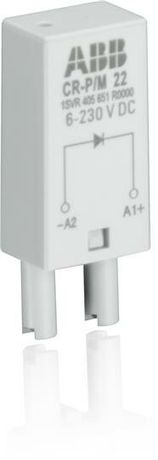 Модуль функциональный CR-P/M-42V 6-24B DC для реле CR-P CR-M зел. ABB 1SVR405652R1000