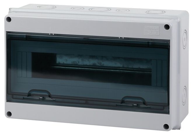 Корпус пластиковый навесной SIMPLE КМПн-15 IP65 серый - Б0046407 ЭРА