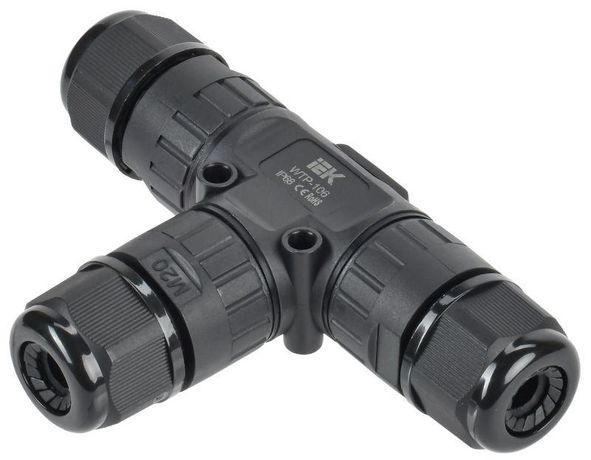 Коннектор кабельный герметичный WTP-106 3 PIN IP68 | UWC10-T-016-3-68 IEK