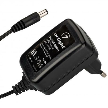 Блок питания ARDV-5-5A (5V, 1A, 5W) (ARL, Адаптер) - 021880 Arlight