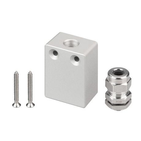 Заглушка ARH-FLOOR27-H28-DOWN с отверстием (Arlight, Металл) | 040161 Arlight