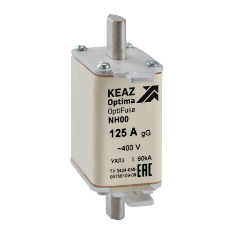 Вставка плавкая OptiFuse NH00-50-400AC-0-gG-УХЛ3 | 144614 КЭАЗ