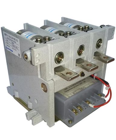 Контактор вакуумный КВТ(М)-1.14-2.5/160-3 У3 3п 160А кат. 380В 2НО+2НЗ IP00 нереверсивный без реле с магнитным удержанием Электротехник ET011710