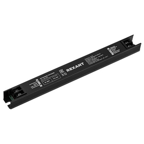 Источник питания (драйвер) 24В 24Вт IP20 с разъемами под винт ультратонкий Rexant 200-1035 MEET