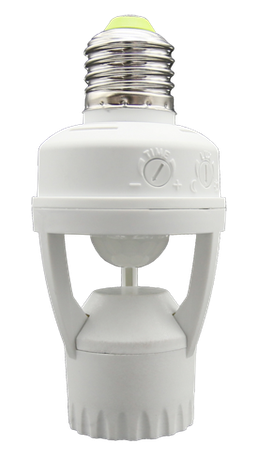 Датчик движения PMS-IR 045 60Вт Е27 360° 6м WH IP20 | .5013018 Jazzway