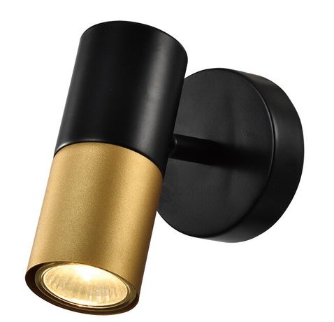 Светильник настенно-потолочный спот Belladonna 7073-701 1 х GU10 15 Вт поворотный с выключателем | Б0057930 Rivoli ЭРА