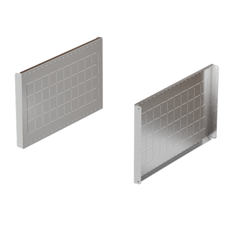 Панели боковые для секционирования В300 Г600 мм (2 шт) AleSta | AleSta-PCV36 EKF