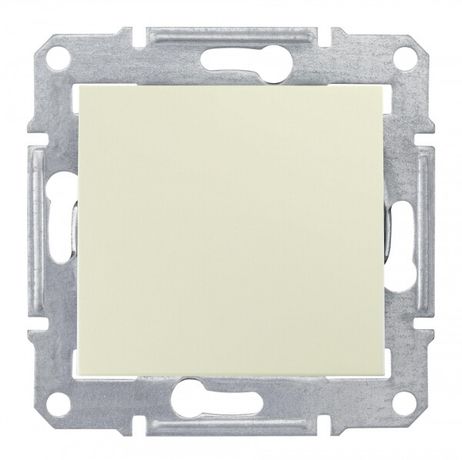 Выключатель одноклавишный, в рамку, бежевый - SDN0700147 Schneider Electric