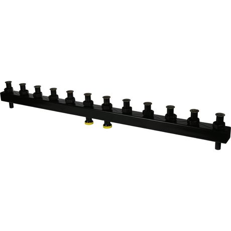 Коллектор распределительный стальной 6 отопительных контуровтеплоизоляция DN25 - SDG-0016-004006 STOUT RG008Q0C98VB6N