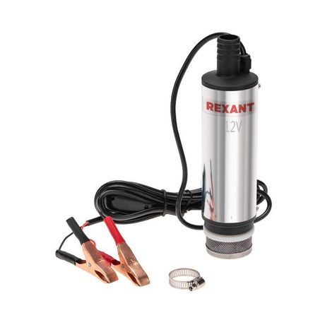 Насос перекачки топлива погружной 12В, 35л/мин, с фильтром, 51мм | 80-0214 REXANT MEET